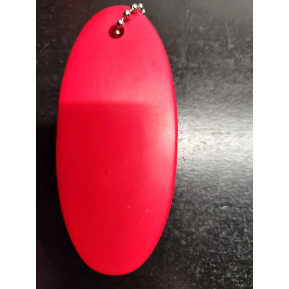 Rust-Oleum Red Floating Keychain Industrial Brands Promotional Buoyant Key Ring